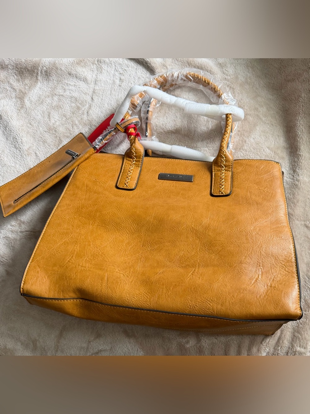 Montana West Brown Tote Bag